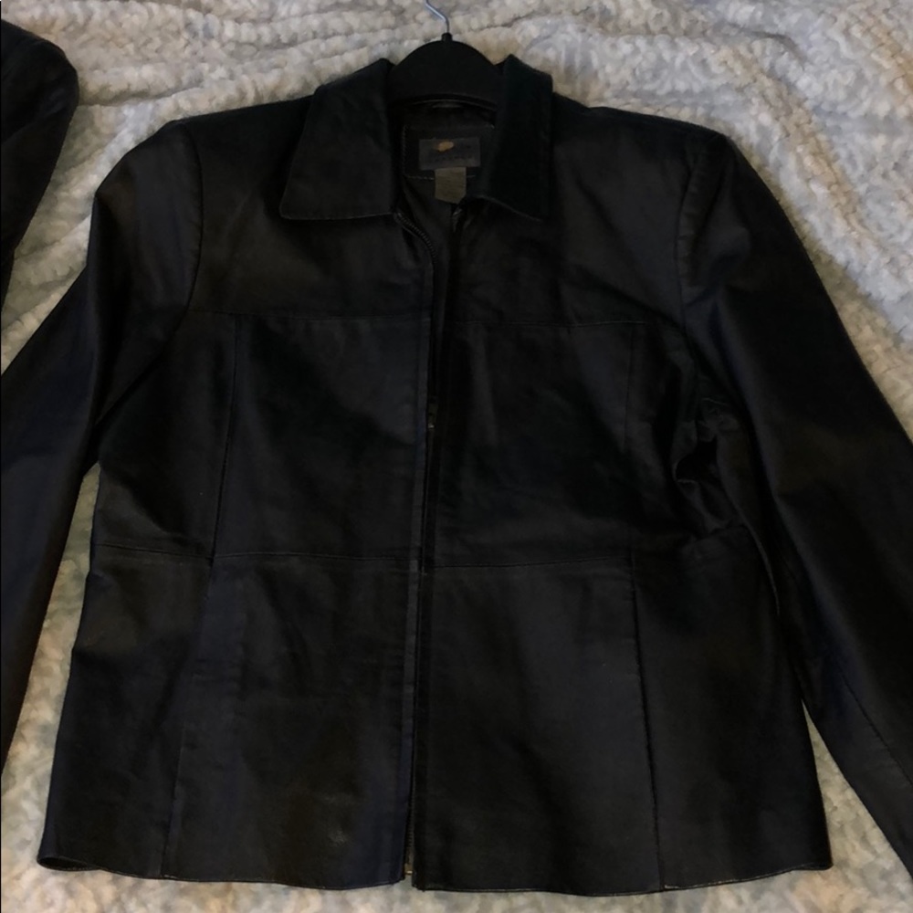 Leather jacket
